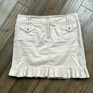 White House Black Market khaki Skirt